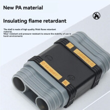QS10 240A Drones Battery Power Supply Charging Connector 750V Weldable Automotive 4-10AWG Male Female Anti Ignition Plug
