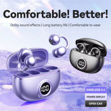 5.4 AI Translation Earphone 144 Languages Real Translation Earbuds Voice Translator for Business,B
