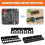 Wall Mount Wrench Organizer Hand Tool Holder Rail Rack Garage Workshop Hardware Tool Hanger 4