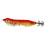 5 Stück 10 cm Holz Garnelen Angelköder Blinkender Wobbler Haken Jig Kunstköder Jigging Köder Oktopus Köder 8