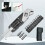 Adjustable Multitool, Adjustable Wrench with Screwdriver Bits, Stainless Steel Multitool Tool, with Replacement Tips 6