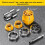 8pcs 4 Points 6 Points PPR Water Pipe Internal Thread Opener PPR Pipe Threader Tapered Pipe Thread Tap PVC Plastic Pipe 5