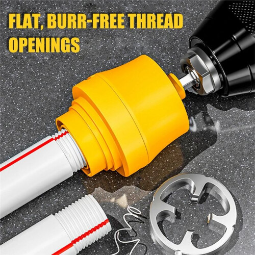8pcs 4 Points 6 Points PPR Water Pipe Internal Thread Opener PPR Pipe Threader Tapered Pipe Thread Tap PVC Plastic Pipe 2
