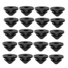 300Pcs Cable Railing Rubber Grommets for 1/8in 5/32in 3/16in Cables for Cable Railing Posts, 1/8in Cable Railing Grommet