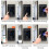 WiFi Tuya App  Door Lock Keyboard RFID Access Controller Waterproof Metal Keypad Concealed Install Access Control,A 6
