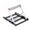 Multifunctional Cutting Machine Material Rack 55-135mm Height Adjustable Tripod Auxiliary Support Bracket Foldable Frame 1