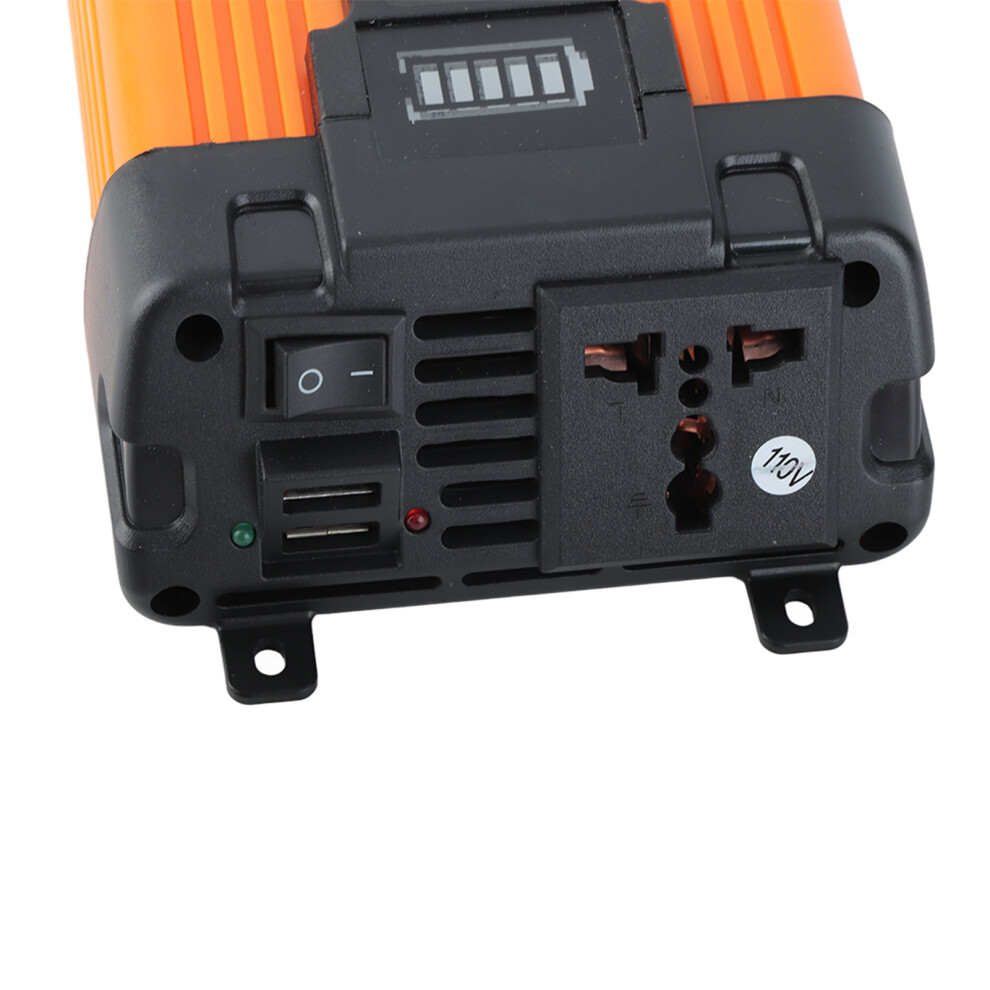 600W Modified Sine Wave Car Power Inverter With Led Display & Universal Socket 6941384566314