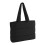 BagBase (One Size, Black) Bagbase Plain Quilted Tote Bag 1