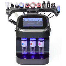 Black Pearl 10-in-1 Hydro Dermabrasion Machine - Ultimate Skin Management Spa Device with Aqua Peel Technology