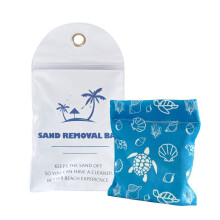 Removedor de Areia de Praia, Saco de Areia, Presente Essencial para Acampamento de Férias Na Praia, Saco de Areia de Praia (Oceano)