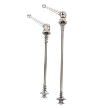 Bicycle Skewers 1 Pair Ultralight Titanium Quick Release Bicycle Hub Skewers for MTB Road Bike,Silver
