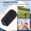 400m 80lbs Nylon Twisted Bowstring Thread Fishing String Sewing Cord Kite , Black 6