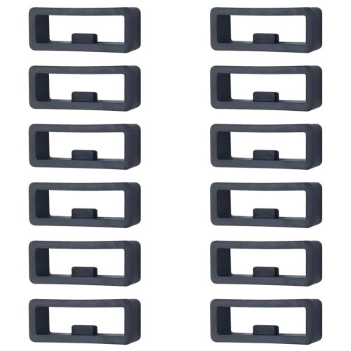 22mm Width Silicone Watch Band Loop for  735Xt Band Watch Strap Holder for Forerunner 235 Replacement Band