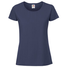 (XXL, Navy) Fruit of the Loom Womens/Ladies Iconic 190 T-Shirt
