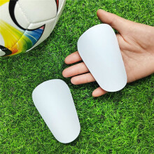10Pcs White Shin Guards Shin Pads, Wear-Resistant Shock-Absorbing Football Shin Pads, Football Training Shin Pads