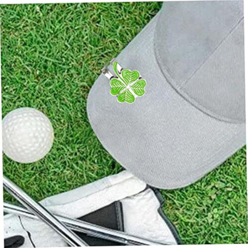 Hat Clip, Four-Leaf with Magnetic Detachable Hat Clip, Mark  Mark Gift 1