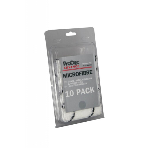ProDec Advance Microfibre Medium Pile Mini Rollers (Pack Of 10)