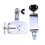 Practice Clamp Tool Metal Alloy Adjustable Locksmith Tool Softcover Type Practice Lock Vise Clamp 4