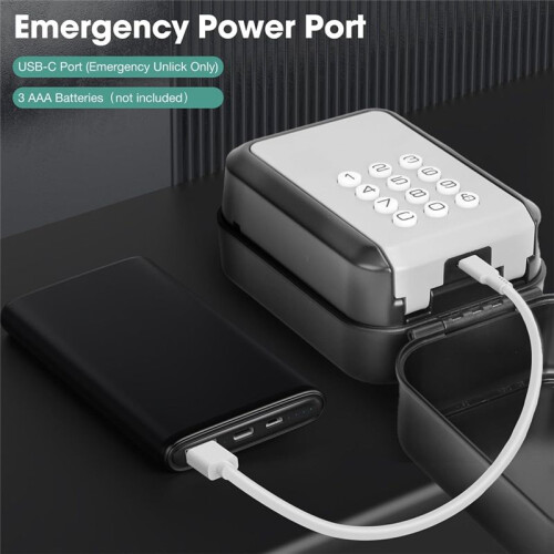 Key Lock Box Electronic  Lock Box with APP Control and PIN Code Type,for Airbnb-Real Estate Agent Office 1