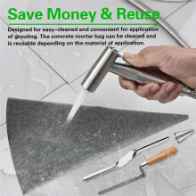 Tile Grout Masonry Mortar Bags, Cement Sealing Bags, Grout Bags with Metal Tips, Grout Bags for Tile Installation
