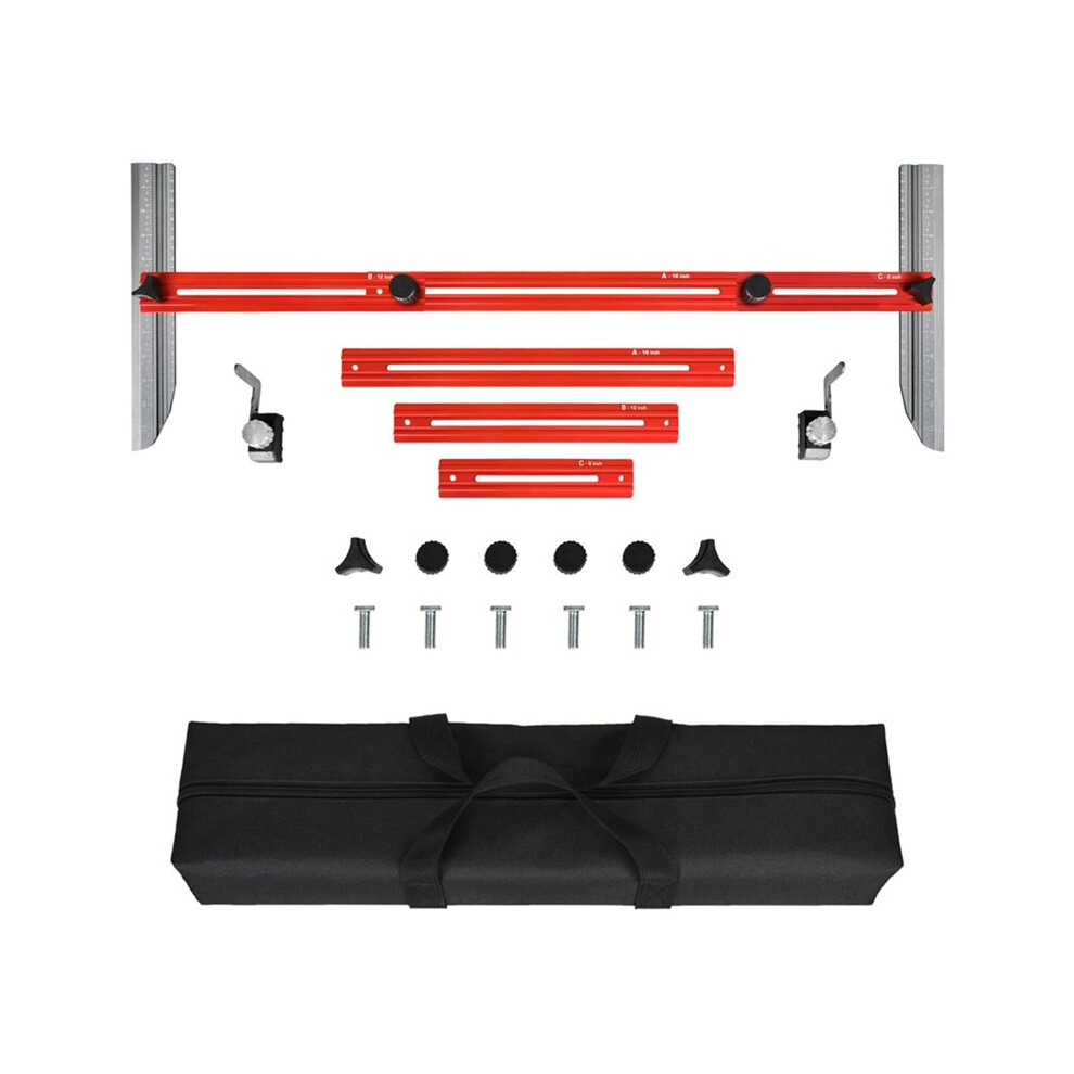 Stair Tread Template Tool Professional Shelf Scribe Tool Stair Measuring Tool Jig For Risers Wall Partitions 6031192247250