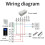 Tuya App  Fingerprint Access Controller Standalone RFID Keyboard Touch Keypad Waterproof Door Entry Opener 5