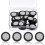 100 Pcs 3D Magnetic Tracking Dot for Scanner Scanning Reference Point  (Inner 12.0 mm Outer 19 mm) 1