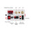 LED Fast Lamp Tester LED Light Lamp Voltage Power Tester Checkerboard Lamp Test Box with Display EU Plug 4