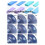 XSS-S01 Power Sponge Sandpaper Set 3mm 10mm Includes Storage Case Soft Fit Comfortable Feel for Curved Surfaces Grinding 7