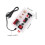 LED Fast Lamp Tester LED Light Lamp Voltage Power Tester Checkerboard Lamp Test Box with Display EU Plug 7