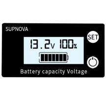 Batteriekapazitätsanzeige  8V-100V Blei-Säure-Lithium-LiFePO4 Auto-Motorrad-Voltmeter Spannungsanzeige 12V 24V 48V 72V B