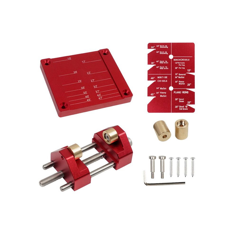 Honing Guide System Chisel Sharpening Kit For Woodworking Chisels And Planes 5/32 To 3In Chisel Sharpening Holder Guide 4711370197714