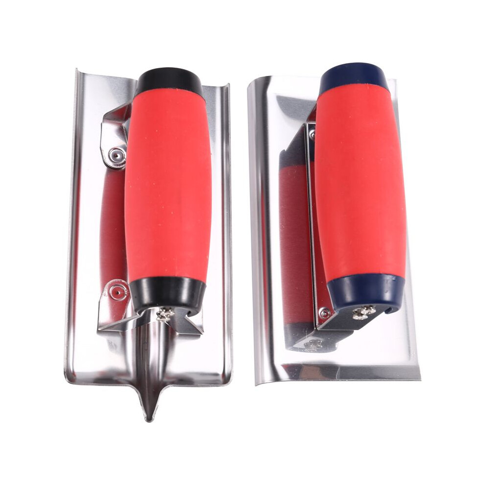Concrete Tools Include Edger And Groover,Stainless Steel Concrete Finishing Tools - Masonry Hand Tool Set 4711630341130
