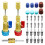 31Pcs R134A Valve Core Quick Remover Installer Tool Set, High Low Pressure AC Valve Core Removal Tool 1