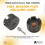 Nut Zipper Drill Attachment, Nuts Remover Bolt Extractor Tool for Conduit Racks, Strut Systems, Hex Shank Nut Driver 6