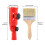 Multi-Angle Paint Brush Extender with Paint Brush, Extension Pole Attachments for Painting Roller, Paints Edger Tool 8