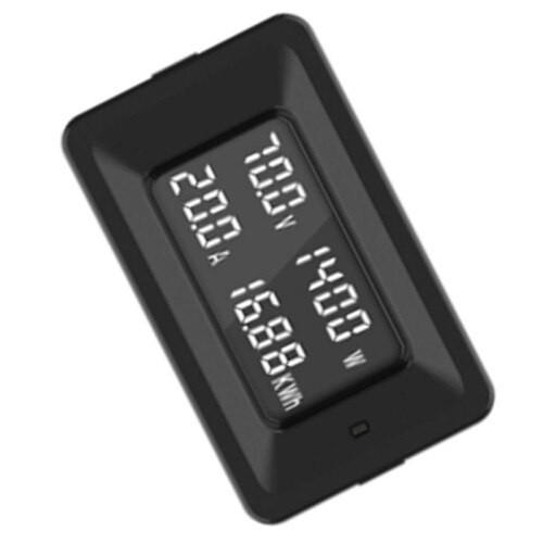 Voltmeter Ampèremeter Vermogen  Digitale Spanning Stroommeter Lcd 4 in 1  70V Max 20A 2