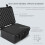 Portable Suitcase Thicken Plastic Hard Case Equipment Hardware Toolbox Large-Capacity Instrument Box with Sponge Red 8