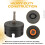 Nut Zipper Drill Attachment, Nuts Remover Bolt Extractor Tool for Conduit Racks, Strut Systems, Hex Shank Nut Driver 5