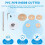 Inside Pipe Cutter for PVC Pipe,Cutter Tool Set with Scale Adjustable Depth Gauge,5PCS Saw Blades,Internal Pipe Cutter 2