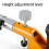 Double Claw Tile Splicer Suction Cup Heavy-Duty Pulling and Aligning Flat Surfaces Tile Laying Tools Angle Adjustable 5