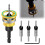 6-Piece Countersink Drill Bit Set, Pre-Drilling and Countersinking in One Step, with Depth Stop, 1/4 Inch Hex Shank 2