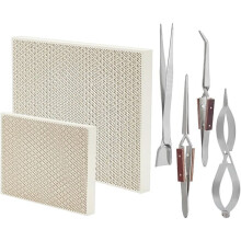 6 Pcs Jewelry Soldering Kit, Jewelers Making Melting-Casting Tools Tweezers with Shovel for Jewelry Making Soldering