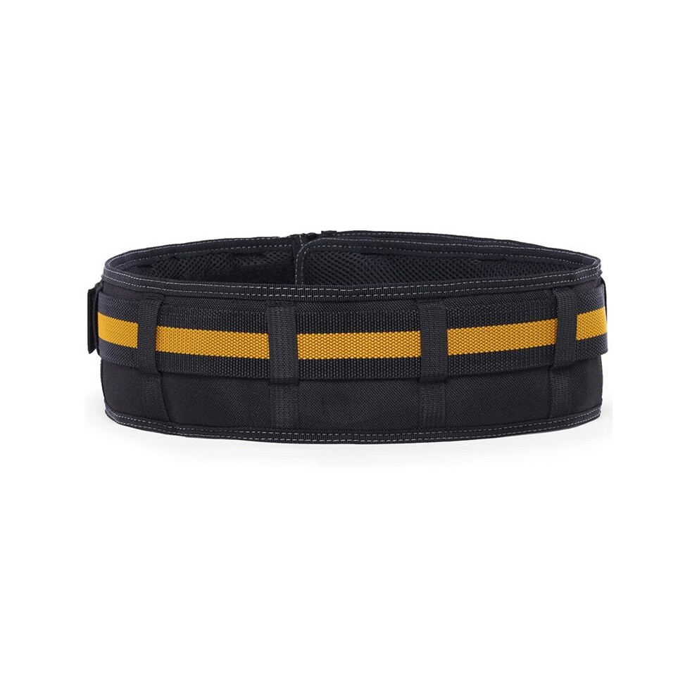 Photos - Tool Box Padded Belt Steel Buckle / Back Support Thickened and Widened Metal Buckle Waist Protection Belt,Electrician Tool Belt