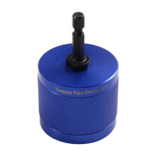 Metal Copper Pipe Cleaner,Tube Cleaning Brush for Power Drill Cleaning Rust, Stains, Paint Copper Pipes 3/4inch