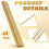 40 Pcs Brass Rods 1.5 mm Brass Welding Brazing Rods Copper Alloy Solid for DIY  Drift Punches Handle Lathe 3