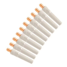 10pcs Welding Accessories Coated Conducting Nozzle Replacement Parts Connectors Tips for Welding Tool