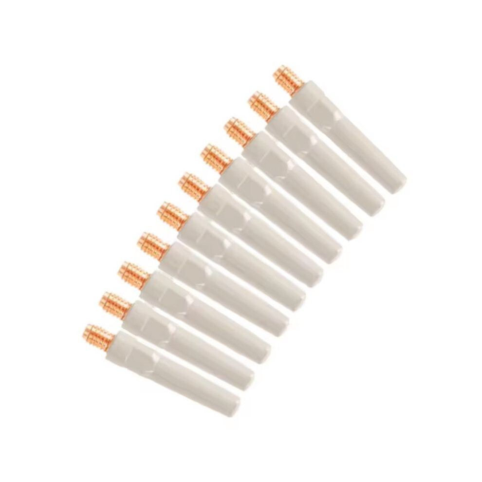 10Pcs Welding Accessories Coated Conducting Nozzle Replacement Parts Connectors Tips For Welding Tool 4713469828325
