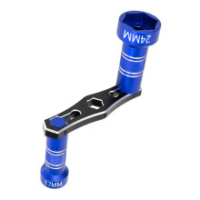 17mm & 24mm RC Wheel Wrench Tool for 1/6 1/8 1/10 Off-Road Rc Car Crawler Tires