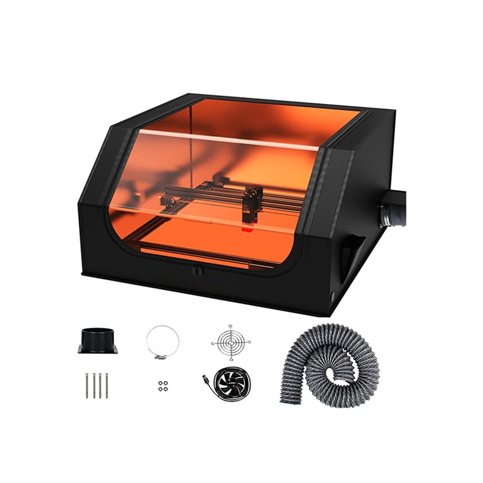 Engraver Protective Cover Fireproof Dustproof Noise-Reducing Enclosure With Ventilation For Safe Engraver Cutting 4711055611269